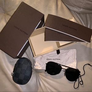 Louis Vuitton aviator sunglasses